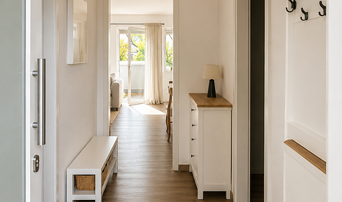 Your new home: Bright 3-room apartment with a balcony and a cozy atmosphere.