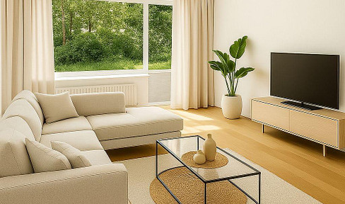 High-quality renovated first floor apartment with large terrace and top location