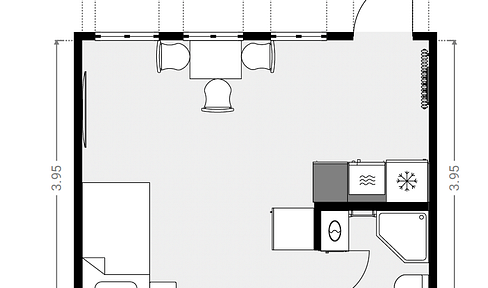 Apartment in a unique location