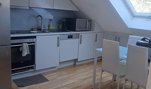 2-room DG-apartment, EKB, balcony, Bessungen, partly furnished