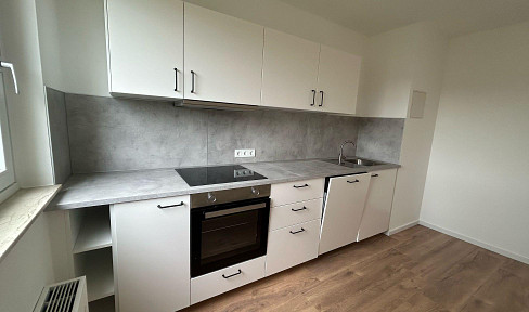 Stylishly renovated! 3-room apartment with balcony & garage