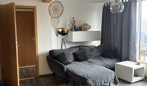 DG apartment 2 rooms, 58sqm in Dürwiss with fantastic TERRACE
