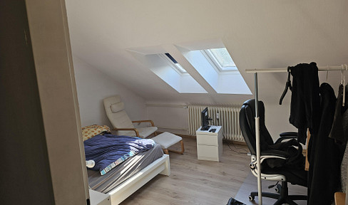 Am Woog 1-room apartment on the ground floor, fitted kitchen, cellar, ideal for students!