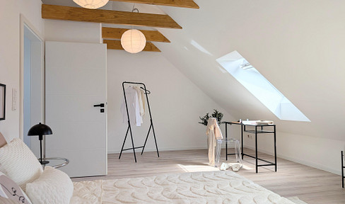 Provion-free: End terraced house like a semi-detached house