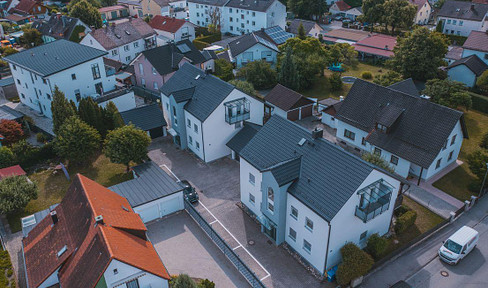 Geschmackvolle 2-Raum-Wohnung mit großem Balkon