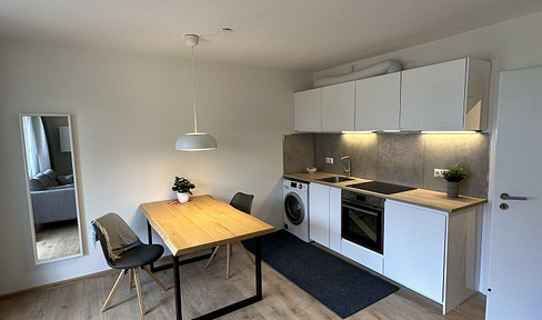 Modern 1.5 room apartment with terrace / EBK / new bathroom