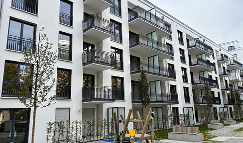 New build, 2-room apartment in Munich-Neuhausen from private owner with underground parking space