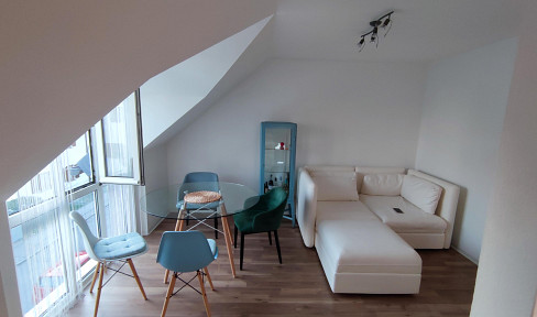 2 room top floor apartment near hospital