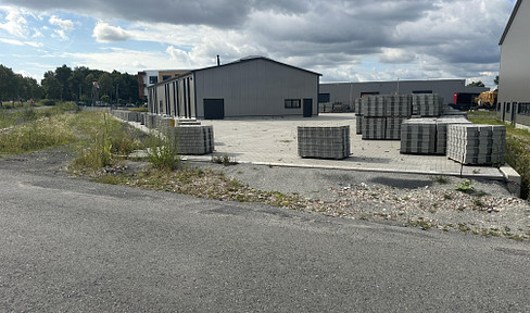 2 halls, NEW, workshop and sales, approx. 1500 sqm with crane and pits