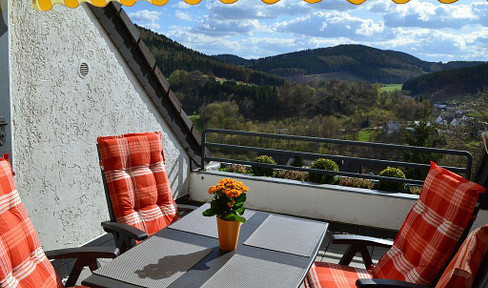 Wohntraum mit Panoramablick in Winterberg am Hillebachsee  PROVISIONSFREI