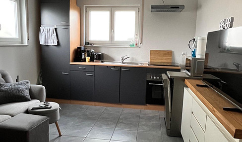 Nice granny apartment in the basement of a semi-detached house in Vöhringen
