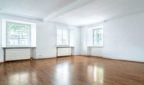 Traumhafte, große 4-Zi.-Altbauwohnung im EG mit Fußbodenheizung - von privat
