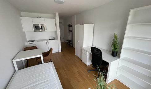 Sofort verfügbar! Möbliertes Studentenapartment in Augsburg Textilviertel