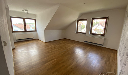 Bright attic apartment for rent in Erlenbach