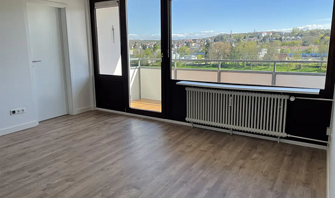 Bright 2-room apartment with a wonderful view of the natural surroundings