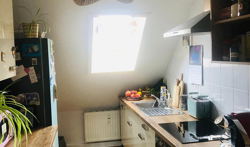 Gymnicherhaupt Str.45 in Erftstadt, Germany, attic apartment with garden