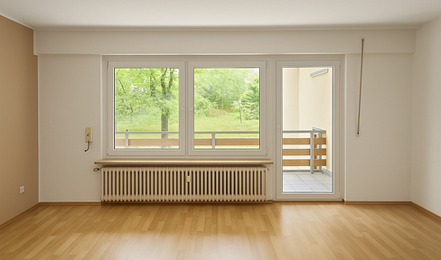 Well-kept 3-room apartment in a sought-after location - on the side of Biebricher Allee