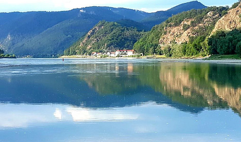 Terrassenwohnung Wachau mit Donaublick