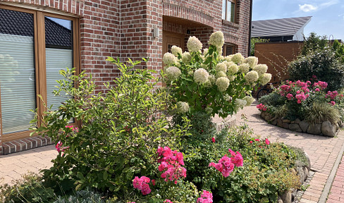 Dream home in country house style with garden paradise - living in style and comfort