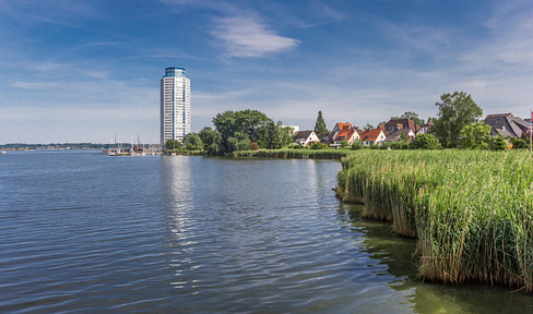 Apartment with a fantastic view of the Schlei and harbor in Schleswig