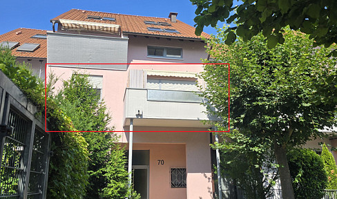 Provisionsfreie Stilvolle 2,5-Zimmer-Wohnung mit Balkon, EBK und TG-Platz in Tamm