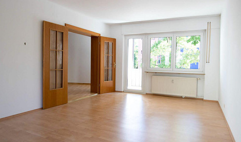 FROM PRIVATE: MODERN 3,5 ROOM APARTMENT STH (1ST FLOOR), 3 BALCONIES, DAYLIGHT BATHROOM