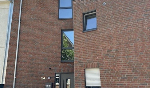 Moderne Single-Wohnung mit großem Balkon