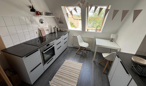 Furnished 2-room maisonette apartment in a central, quiet location in Erfurt