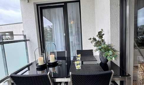 Stylish penthouse with far-reaching views - living above the rooftops of Südstadt