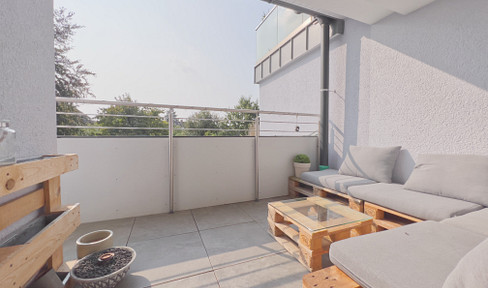 Exclusive 62 sqm south-facing apartment in Bultkamp Park with balcony / solar / geothermal heating - from September