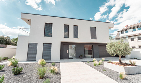 Modern exclusive villa with pool and separate pool house (don't miss the room tour)