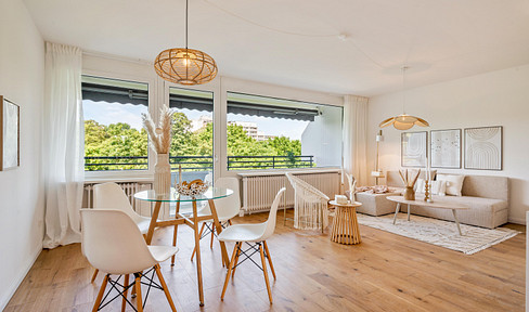 Dream apartment in Mannheim Neckarstadt East with balcony and garage
