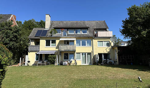 Apartment building with 7 units, approx. 300 m from the Baltic Sea beach, partial sea view