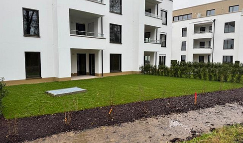 Newly built 3 room garden apartment with EBK