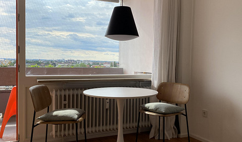 Furnished design apartment, fully furnished design studio 10th level - english speakers welcome