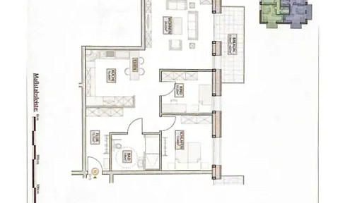 Living in style - bright 3-room apartment with charm and comfort