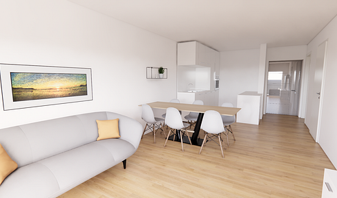 Barrier-free 2-room new-build apartment with garden in Leutkirch-Gebrazhofen