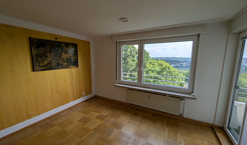 2-room apartment with dream view and parking space in Wuppertal-Elberfeld/Uellendahl