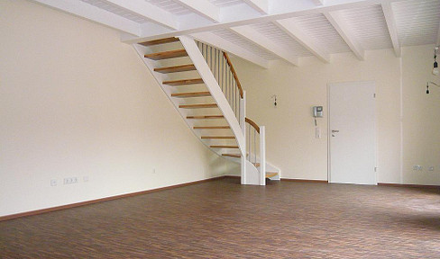 helle 3 Zimmer Loft Wohnung 90 m2 Großostheim mit großem Sonnenbalkon  in "separaten" Haus