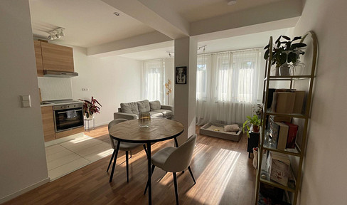 Central terrace apartment with open-plan layout