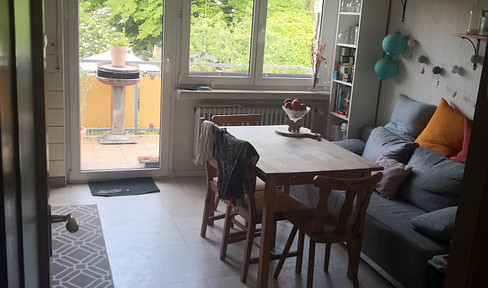 Bright 3-room apartment ideal for shared flat | available immediately | with kitchen & balcony | Mainz-Hechtsheim