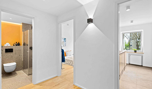 Provisionsfrei/Erstbezug: Stilvolle 2-Zimmer-Architektenwohnung