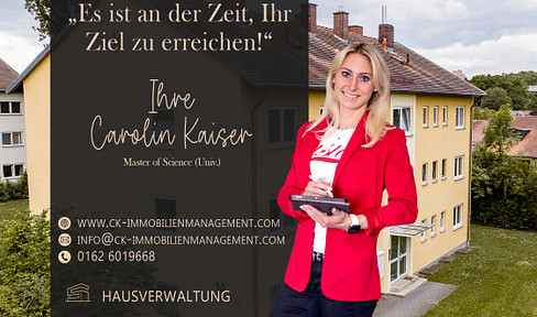 Attractive 2.5-room apartment for owner-occupation in a quiet location in Regensburg