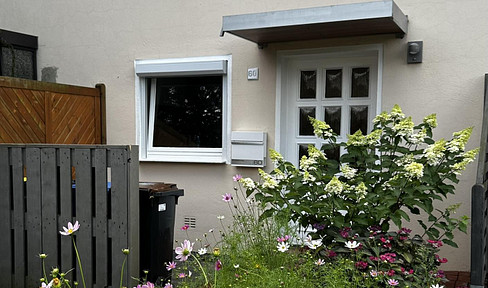 Modernized mid-terrace house with fireplace and garden in Bad Bevensen