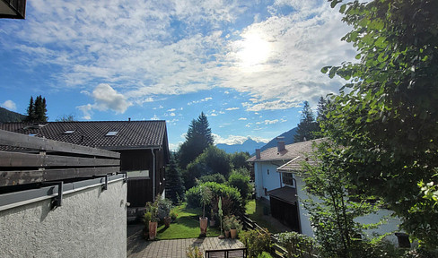 Wonderful 2-room mountain view apartment in Schliersee - commission-free investment!
