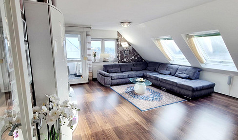 Exclusive, air-conditioned, 4-room maisonette apartment Wiesbaden