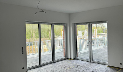 Exclusive penthouse apartment with views of the countryside