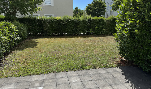 2 Zimmer Gartenwohnung mit ca. 180m² Rasenfläche