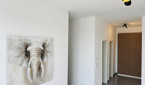 Neue 2,5-Zimmer-EG-Wohnung mit Terrasse und Einbauküche zu vermieten