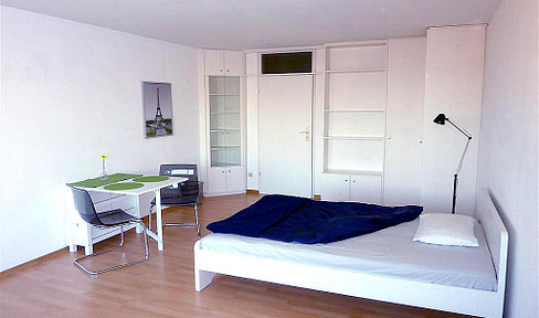 vermietete 1-Zimmer-Wohnung mit tollem Bergblick